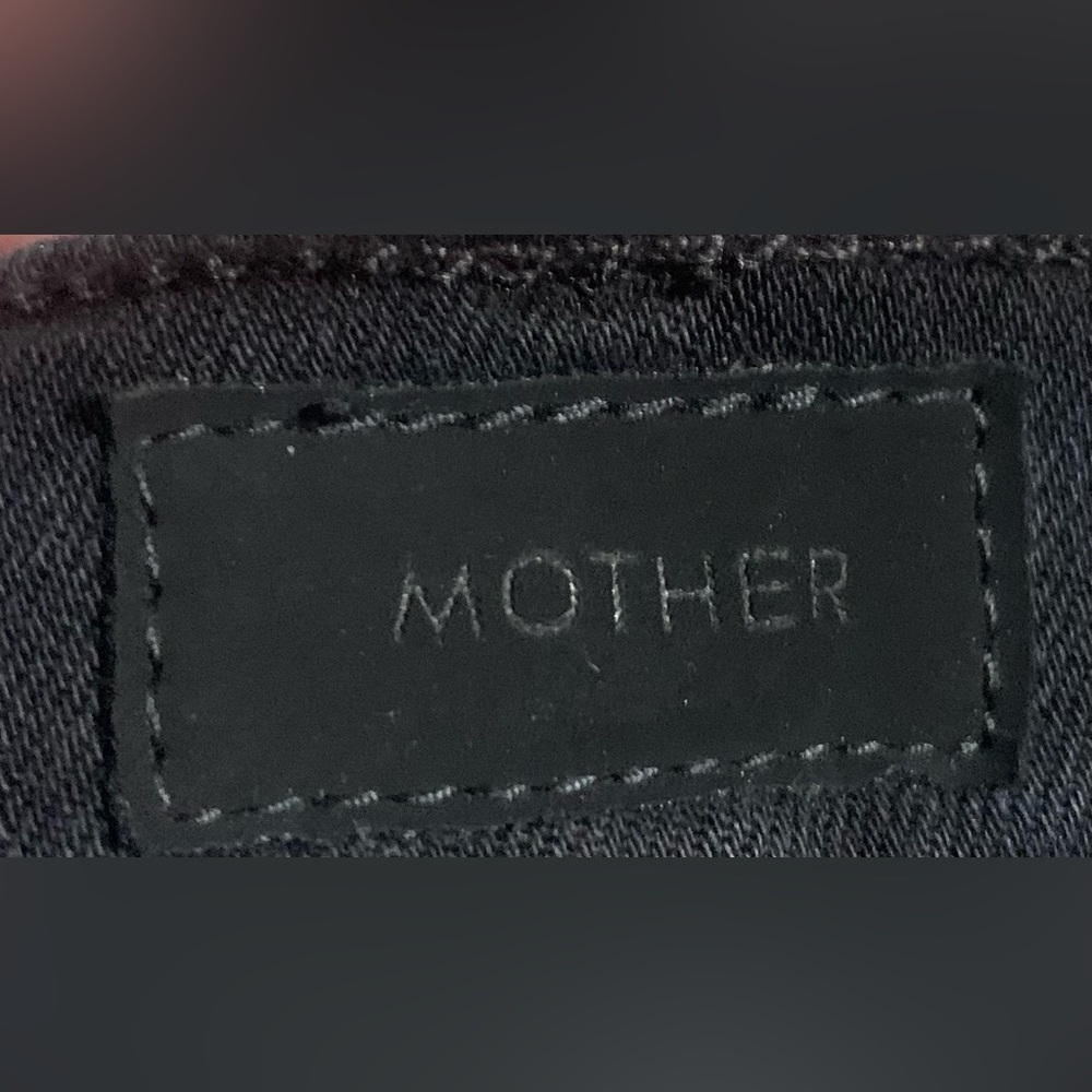Mother The Mid Rise Zip Rambler Ankle in Night In Venice - Picture 4 of 8